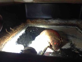 Serious Contamination - this tank was in use!